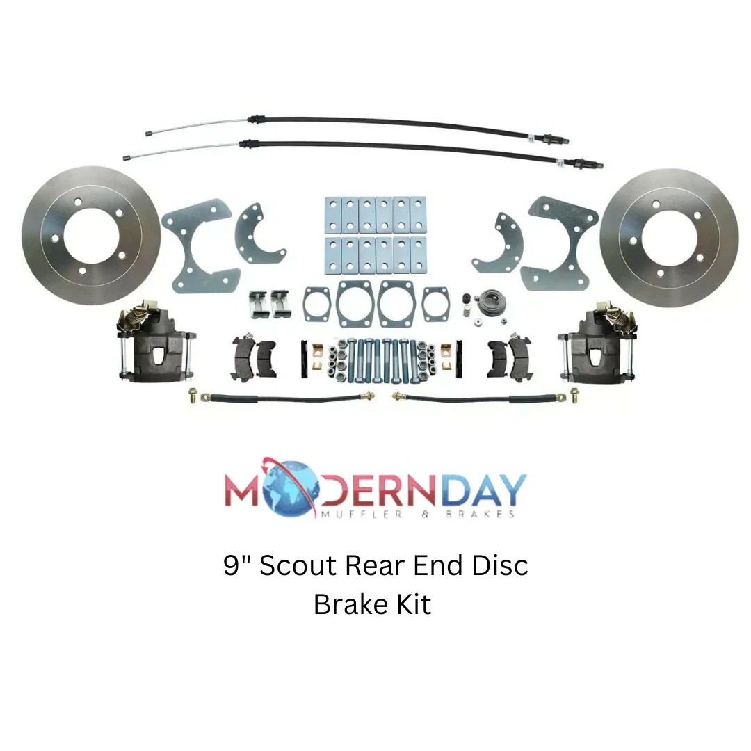9_ Scout Rear End Disc Brake Conversion Kit DBK9TRK-SCOUT
